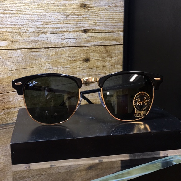 New Ray-Ban Clubmaster Sunglasses - Picture 2 of 5